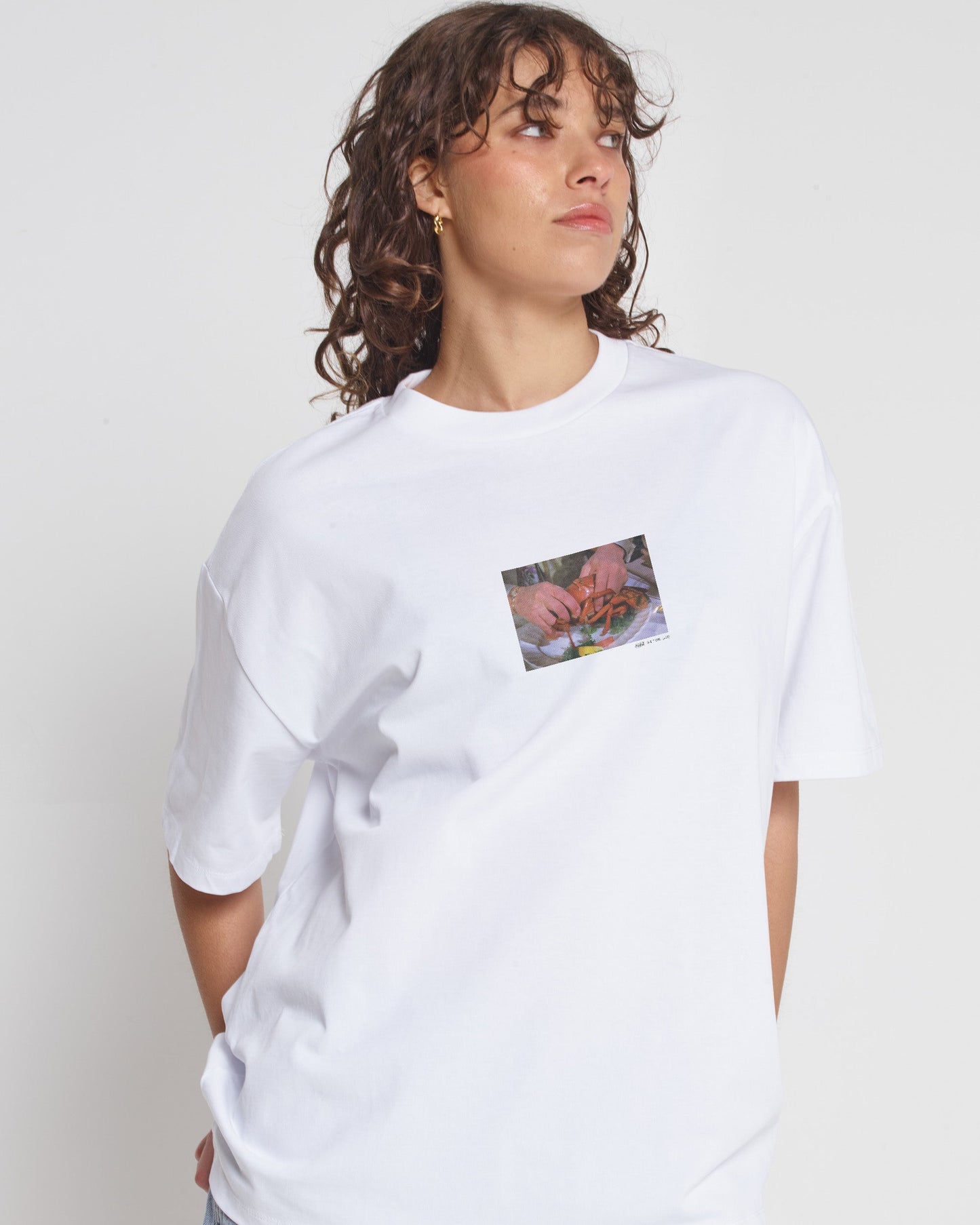 Fancy Dinner Oversized Tee