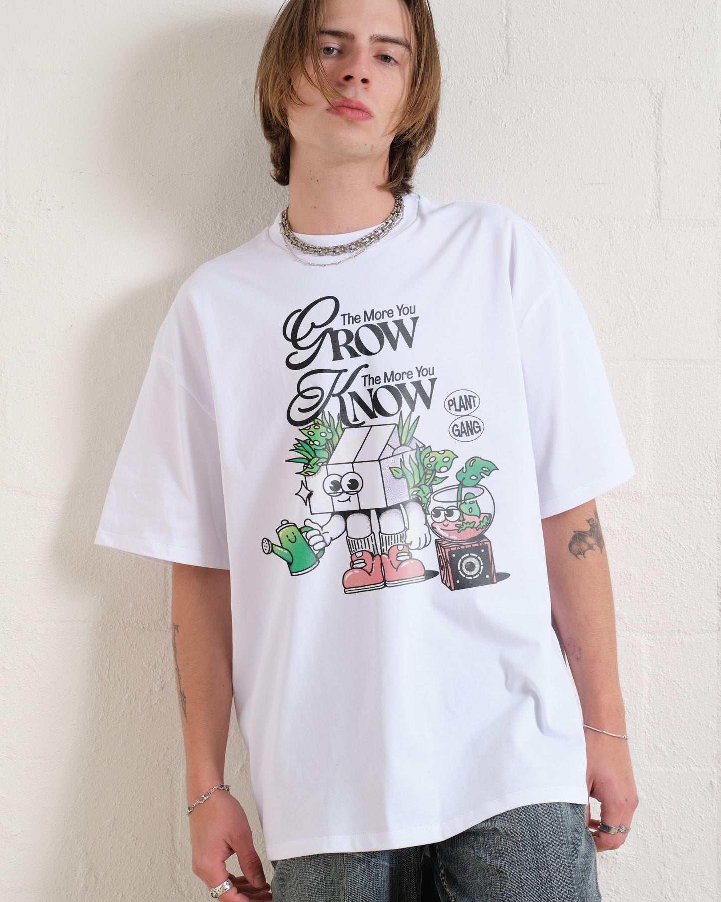 The More You Grow Oversized Tee
