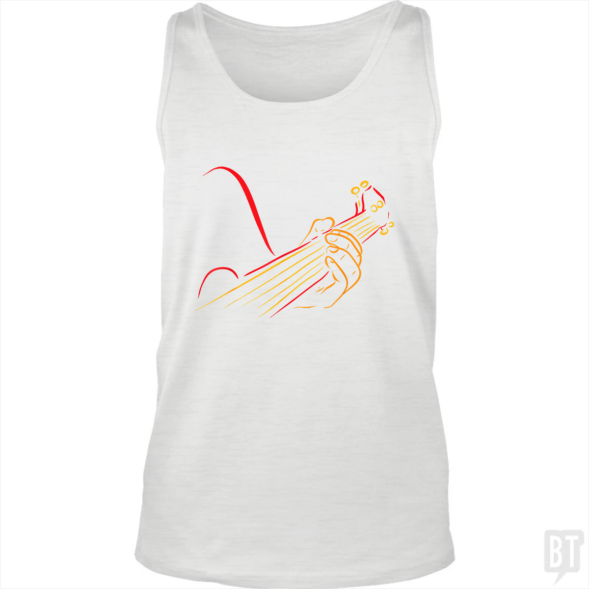 Playing Guitar Music Life Tank Top