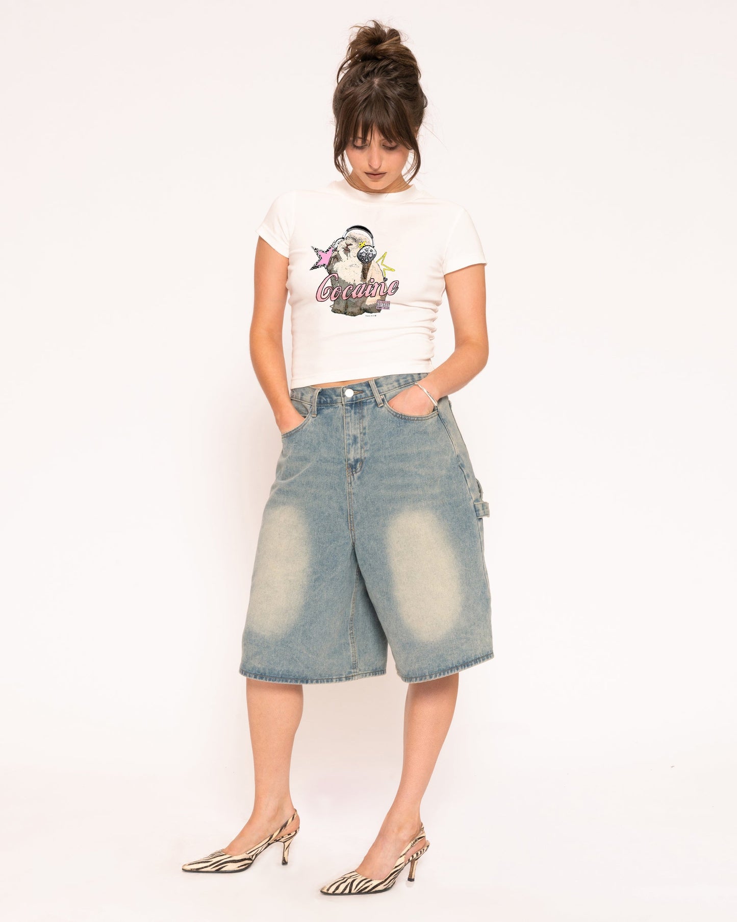 Euphoria Bunny Longline Baby Tee