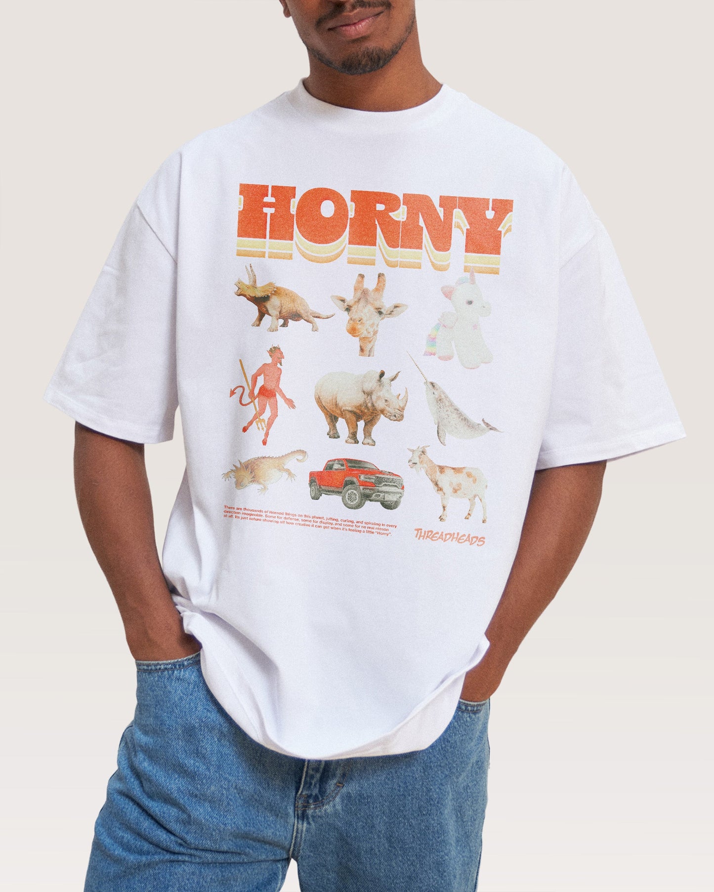 Horny Things Oversized Tee