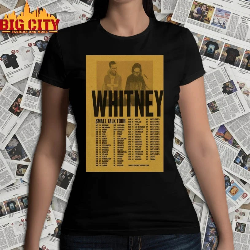 Whitney Small Talk 2025 Shows Poster Shirts