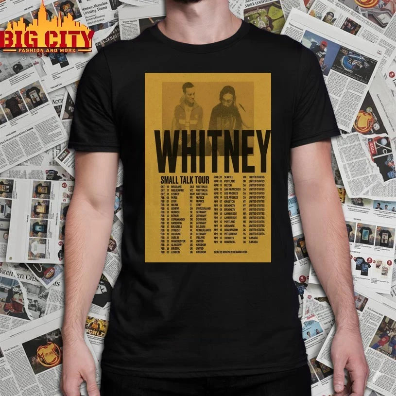 Whitney Small Talk 2025 Shows Poster Shirts
