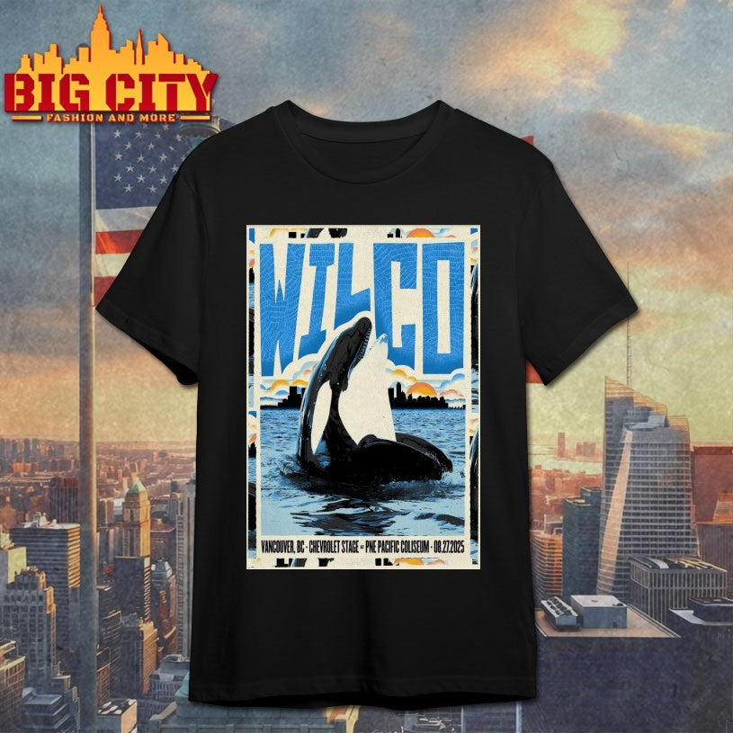 Wilco Aug 27 2025 PNE Pacific Coliseum in Vancouver BC Poster Shirt