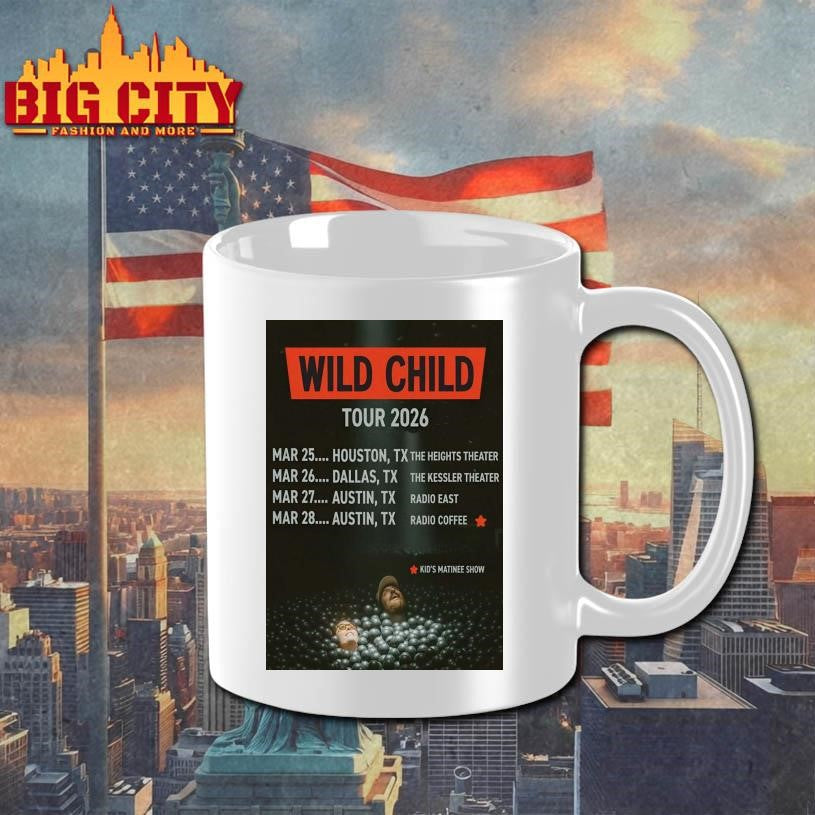 Wild Child Tour 2026 Poster shirt