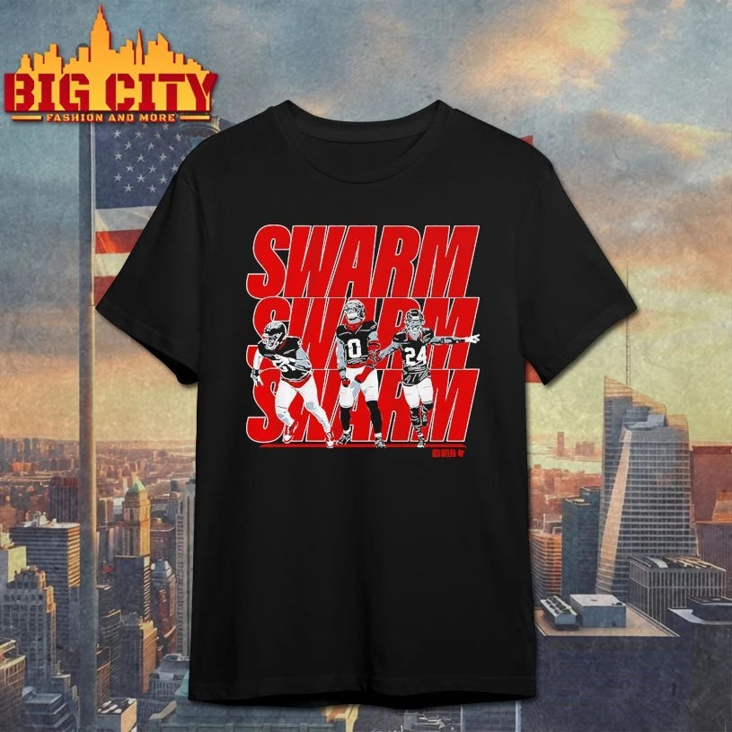 Will Anderson Jr, Azeez Al-Shaair, And Derek Stingley Jr Swarm shirt