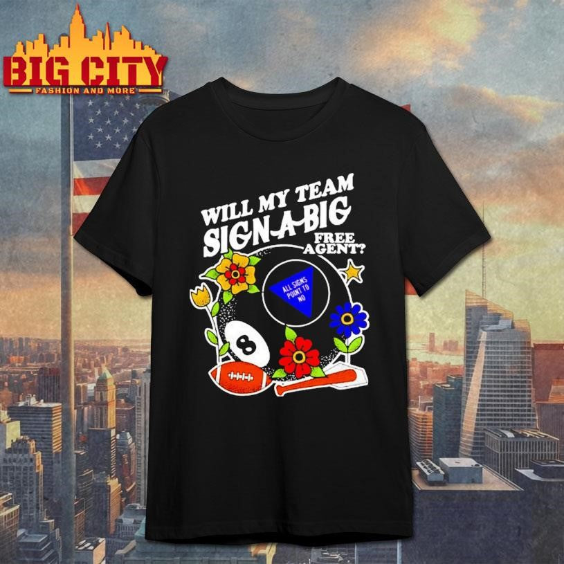 Will My Team Sign A Big Free Agent Shirt