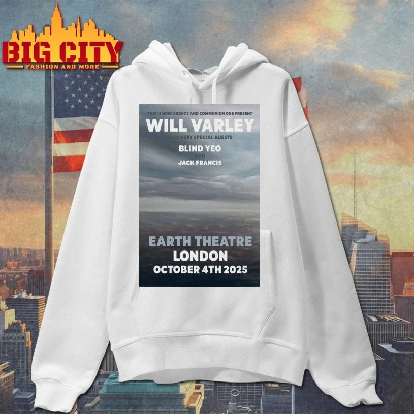 Will Varley Earth Theatre London Poster shirt