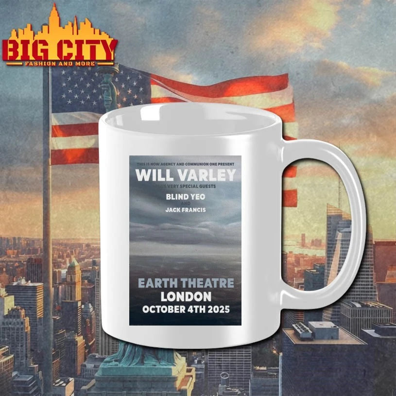 Will Varley Earth Theatre London Poster shirt