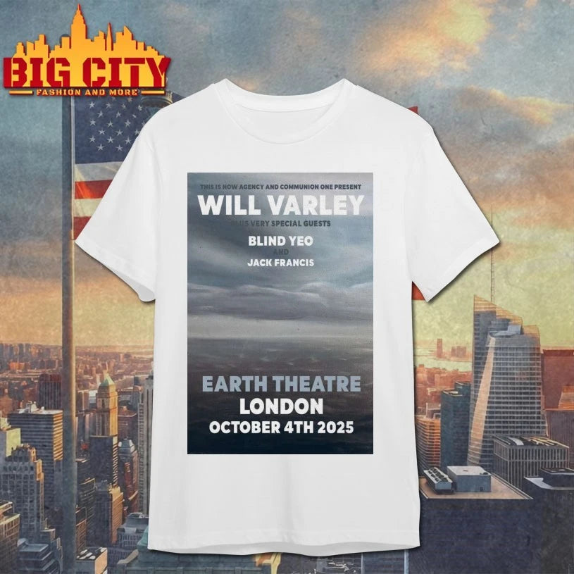 Will Varley Earth Theatre London Poster shirt