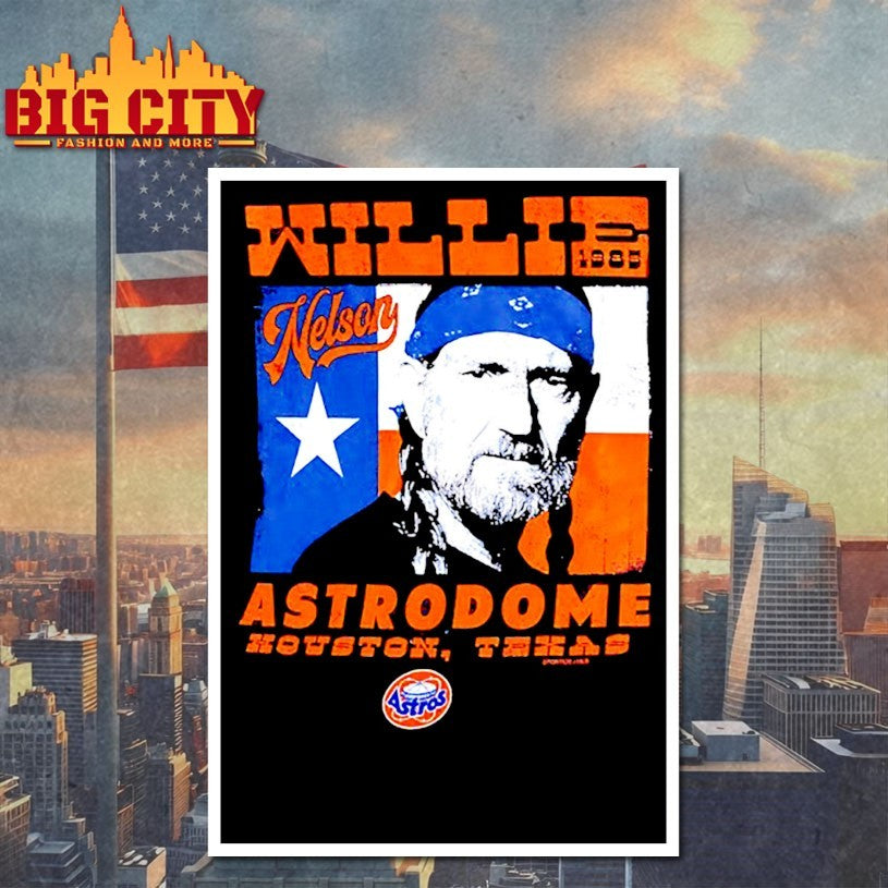 Willie Nelson Astrodome Houston Texas Shirts