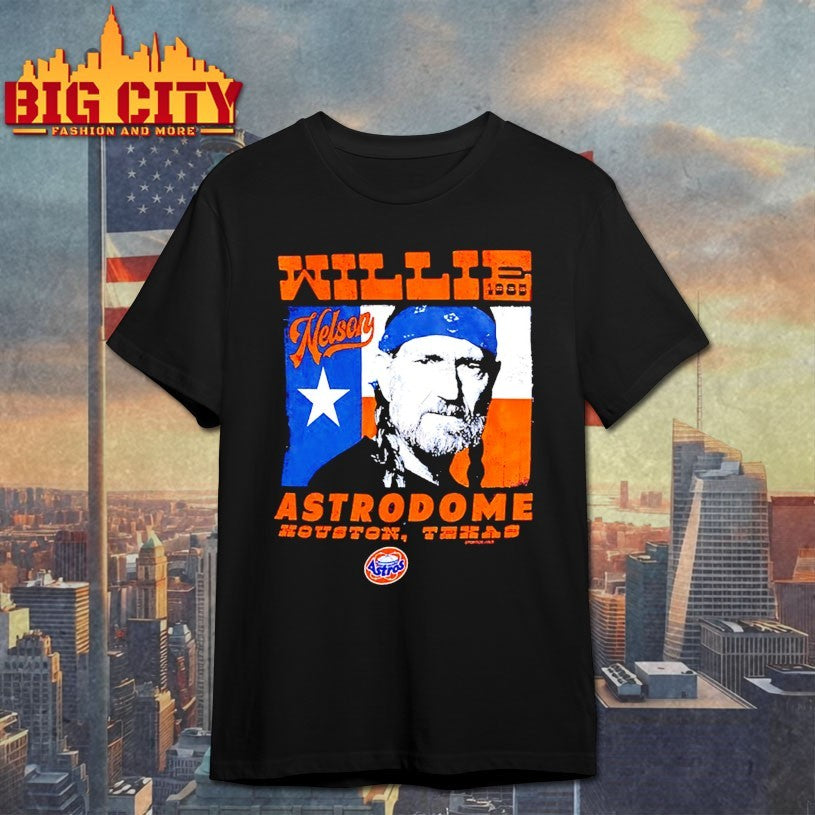 Willie Nelson Astrodome Houston Texas Shirts