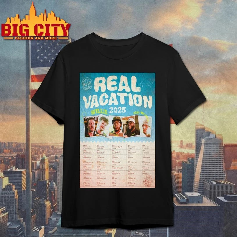 Willis Real US Tour 2025 shirts