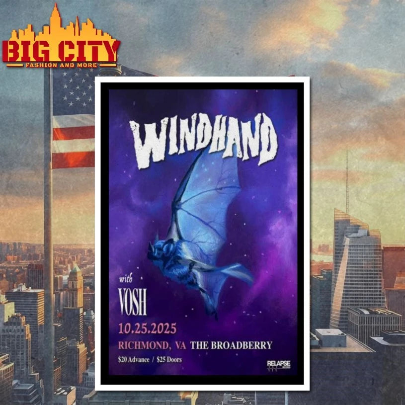 Windhand Richmond Virginia Poster Shirt