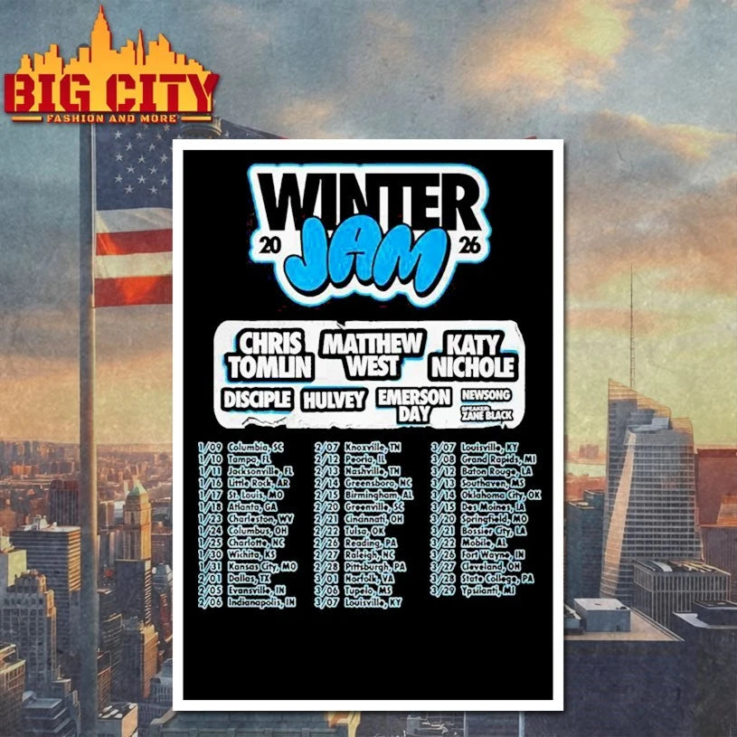 Winter Jam Tour 2026 shirt