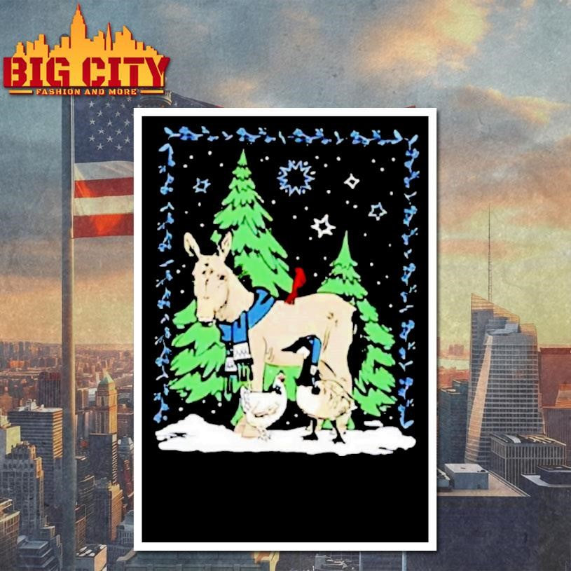 Winter Wonderland Donkey Shirt