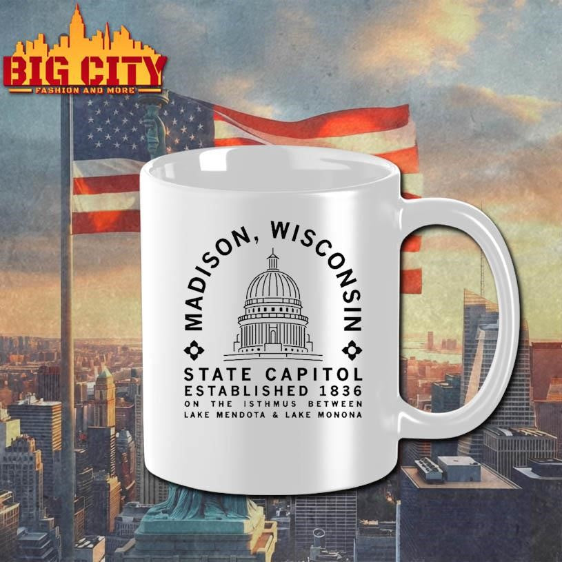 Wisconsin Madison Capitol Minimal Shirt