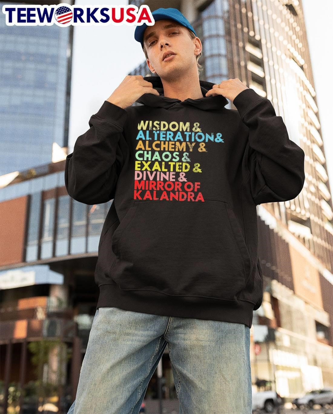 Wisdom Alteration Alchemy Chaos Exalted Divine Mirror of Kalandra shirt