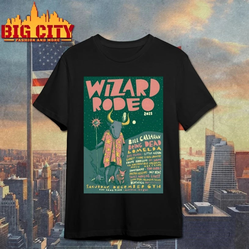 Wizard Rodeo December 6 2025 Austin TX Poster shirt
