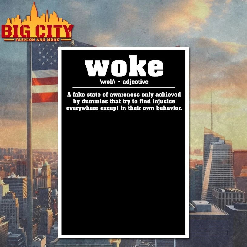 Woke A Fake State Of Awareness Only Achieved shirt