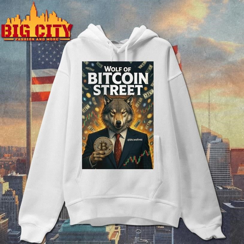 Wolf Of Bitcoin Street Wolf Of Wall Street Shirt