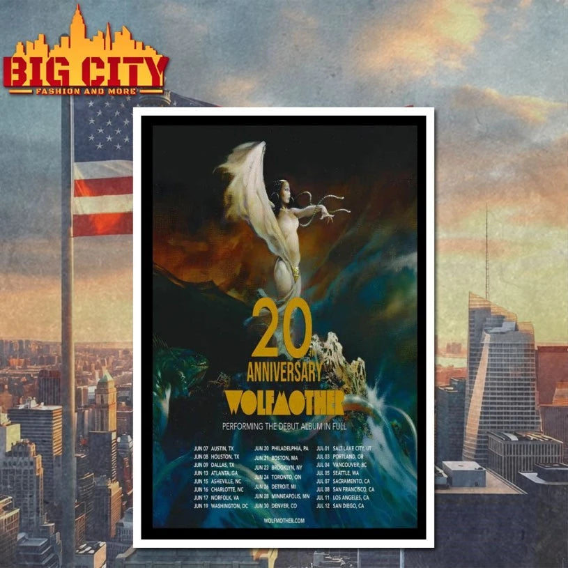 Wolfmother Fall Tour 2026 Poster shirt