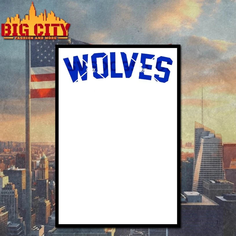 Wolves Wolverhampton Wanderers FC text logo shirt