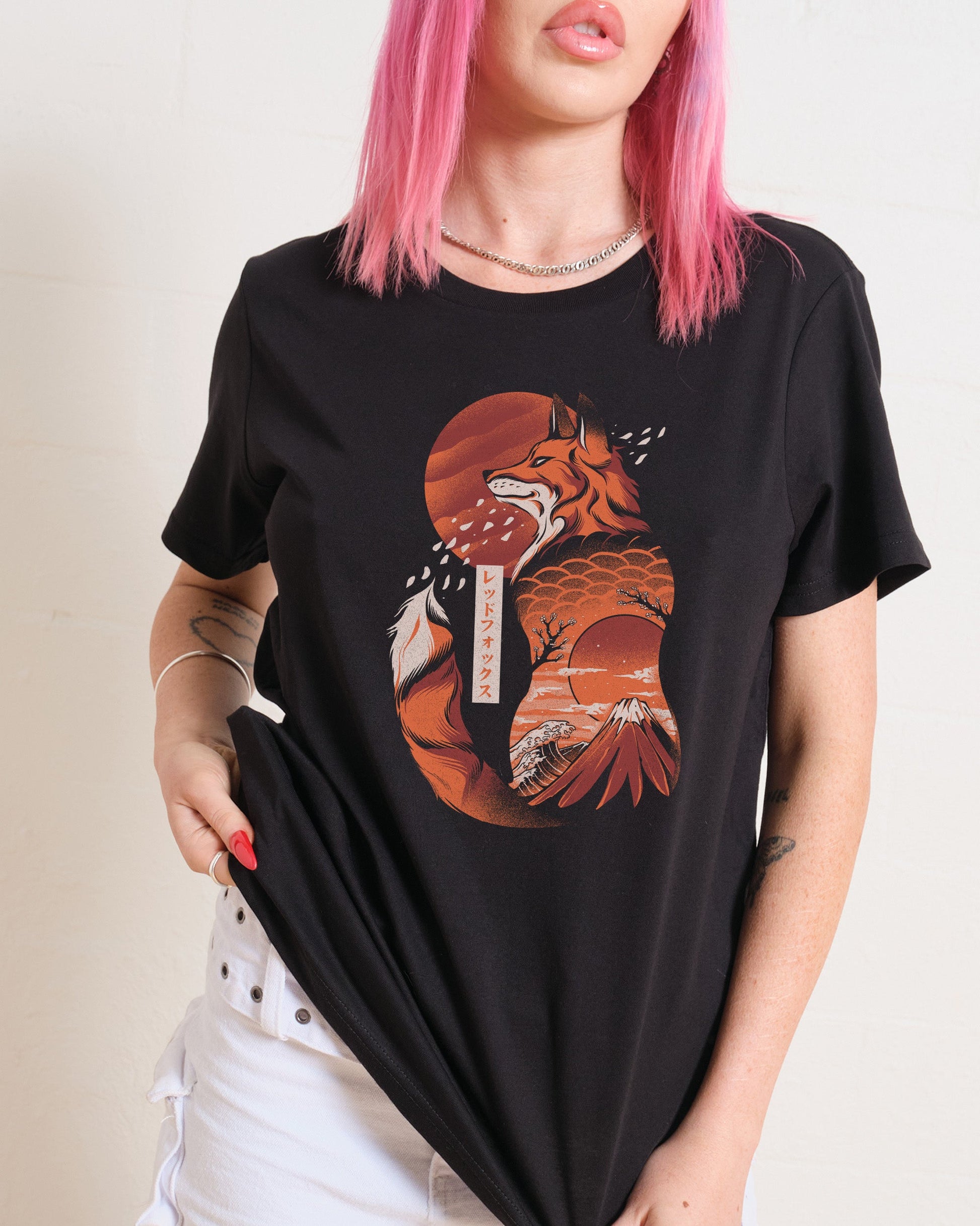 Japanese Fox Women's Tee