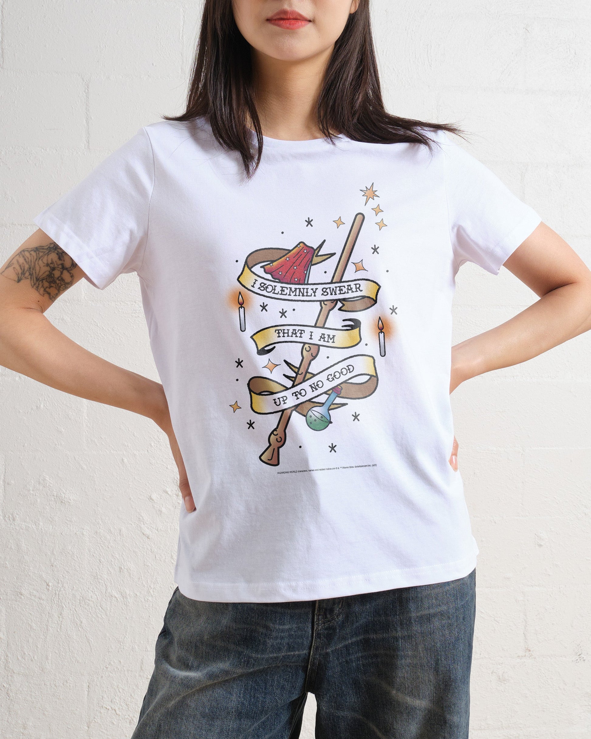 I Solemnly Swear That I Am Up to No Good Women's Tee