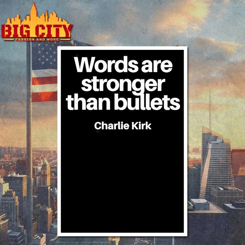 Words Are Stronger Than Bullets Charlie Kirk shirts