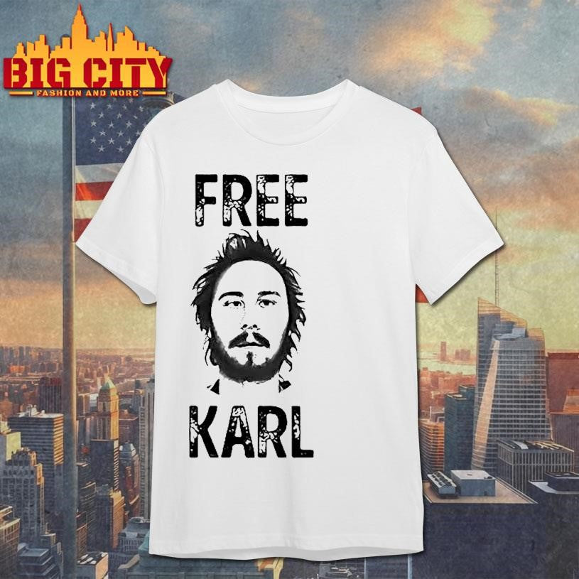 Workaholics Free Karl Portrait Shirt