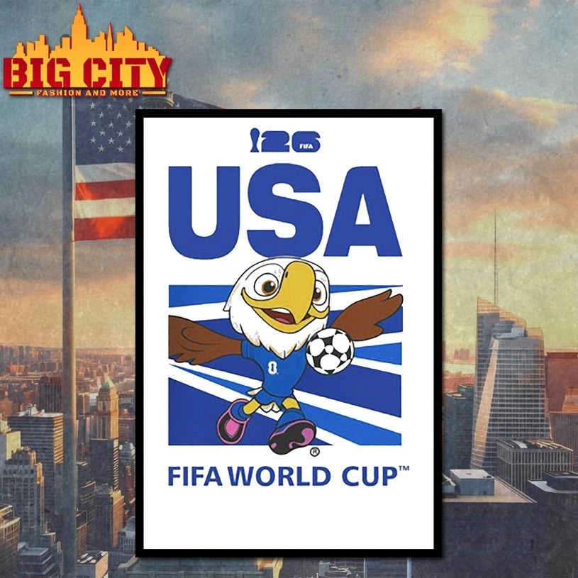 World Cup USA Mascot 2026 shirt