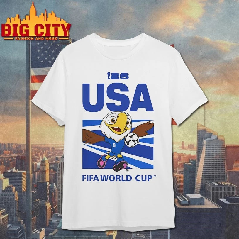 World Cup USA Mascot 2026 shirt
