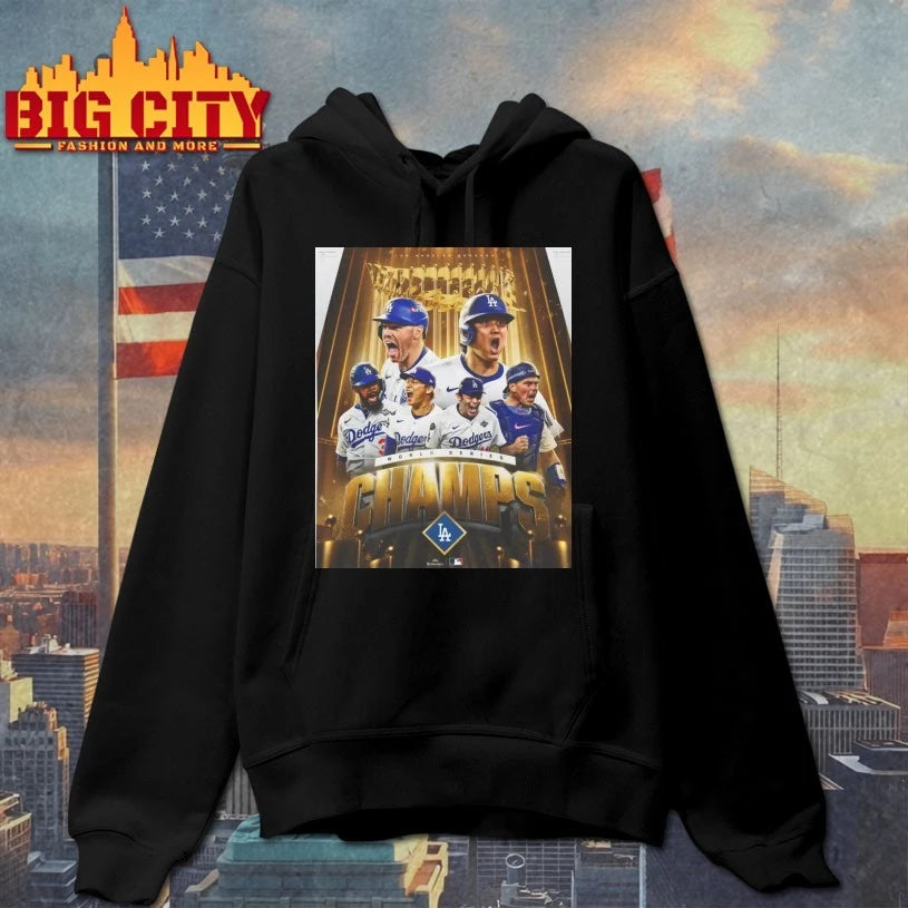 World Series Champions Los Angeles Dodgers poster shirt