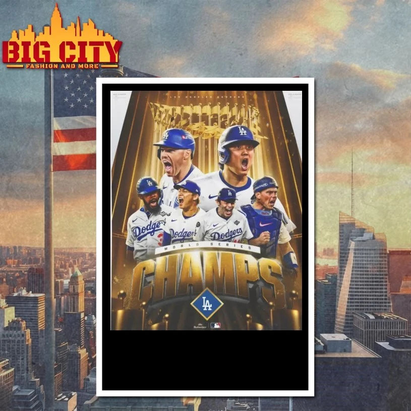 World Series Champions Los Angeles Dodgers poster shirt