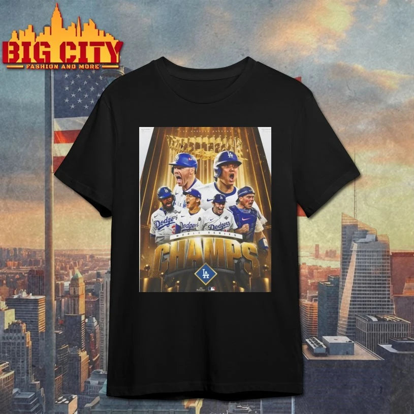 World Series Champions Los Angeles Dodgers poster shirt
