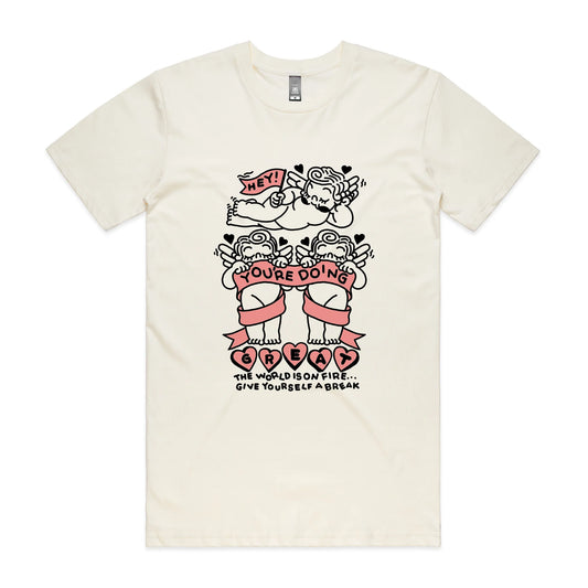 World On Fire Tee