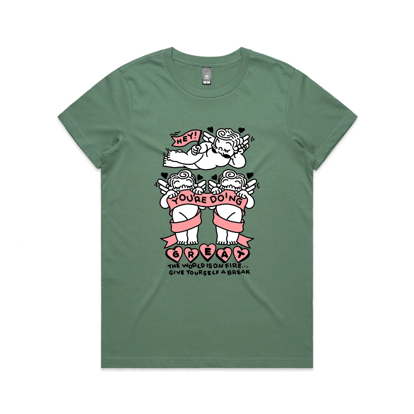World On Fire Tee