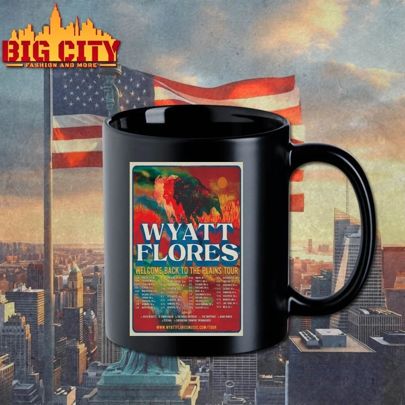 Wyatt Flores Fall Tour 2025 Poster shirt