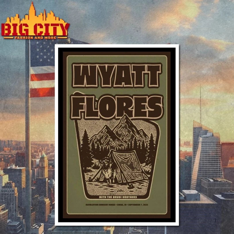 Wyatt Flores In Boise, ID Poster Sept 7, 2025 Poster Shirt