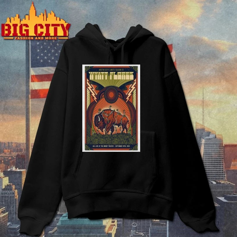 Wyatt Flores Moody Theater Texas Poster shirt