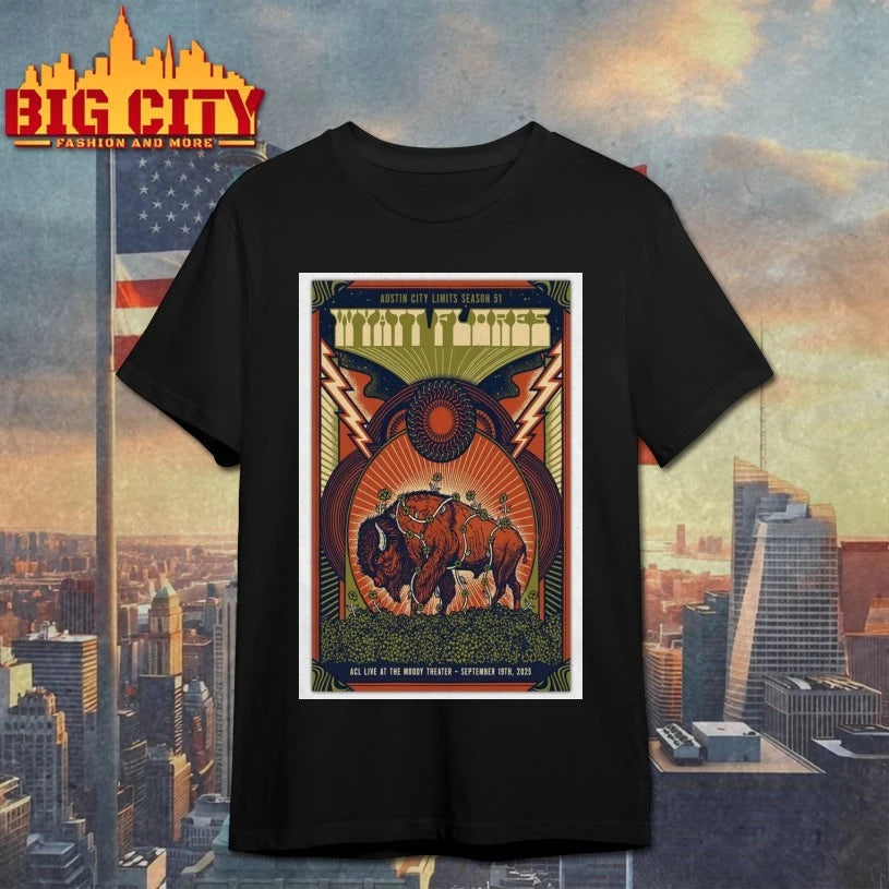 Wyatt Flores Moody Theater Texas Poster shirt