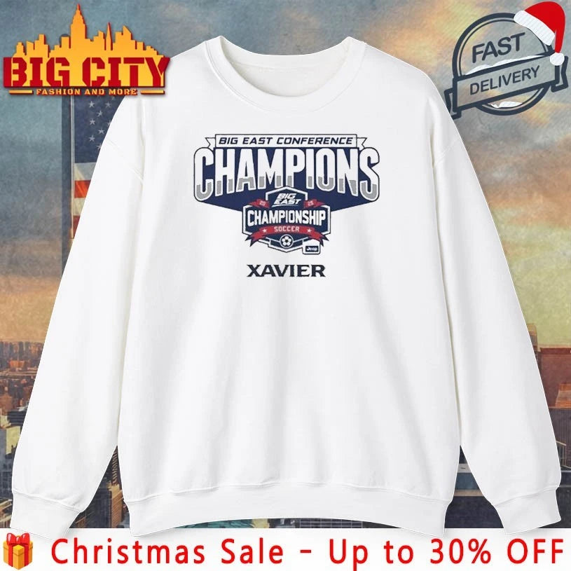 Xavier Women’s Soccer Big East 2025 Regular Season Champions shirt