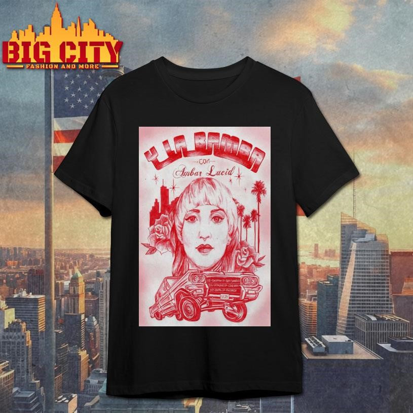 Y La Bamba November 5, 2025 Pioneertown, Ca, Pappy Harriet’s Poster Shirt