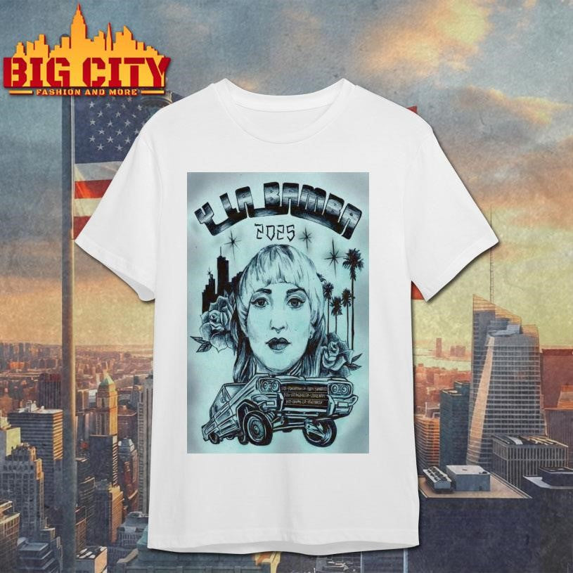 Y La Bamba Tour Nov 2025 Poster Shirt