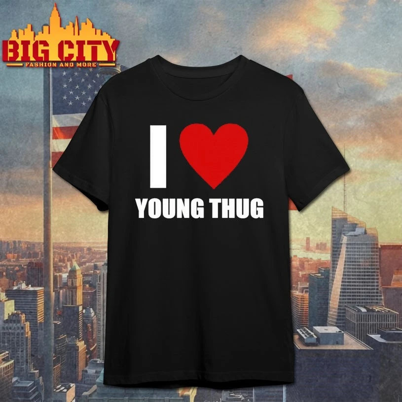 Yak Gotti Wearing I Love Young Thug shirt