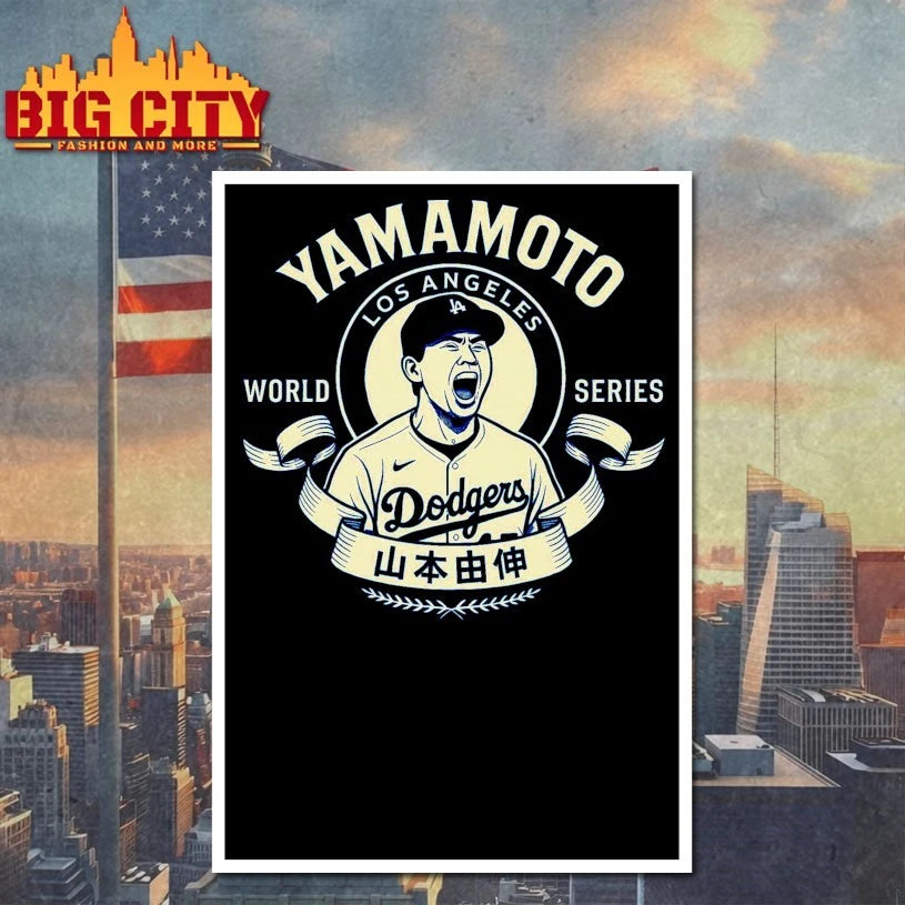 Yamamoto Los Angeles Dodgers World Series 2025 shirt