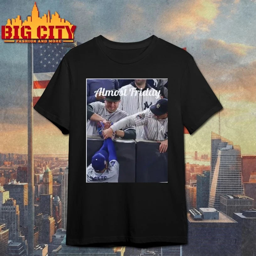 Yankees Fans Grabbing Mookie Betts Glove Almost Friday shirt