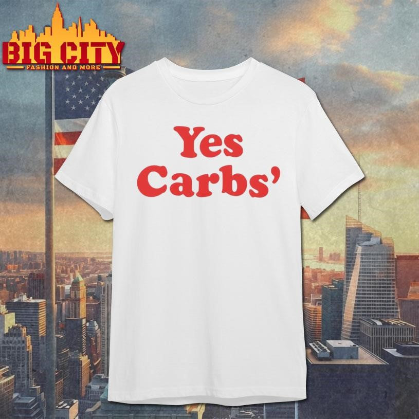 Yes Carbs Ringer Shirt