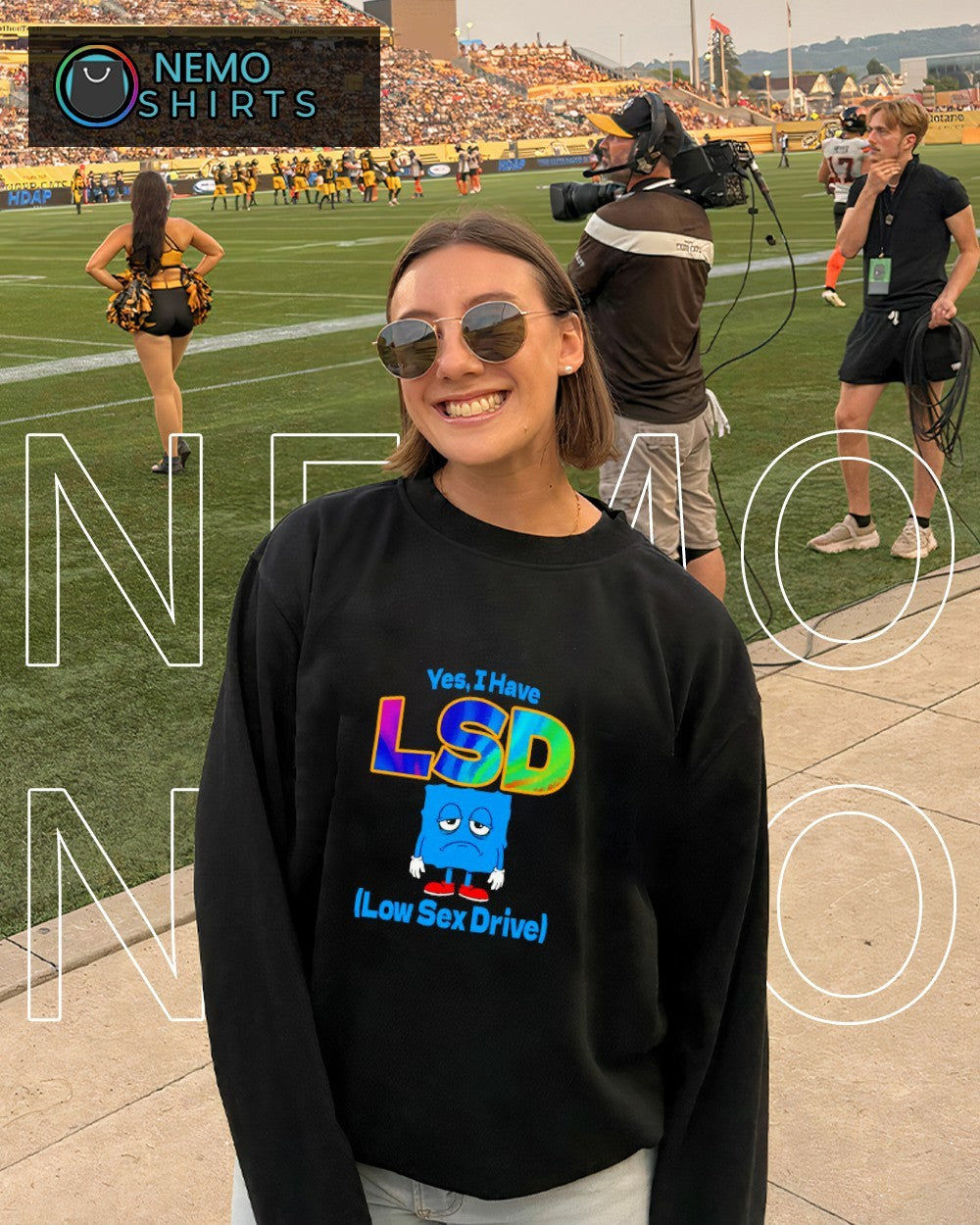 Yes I have LSD low sex drive sad face shirt
